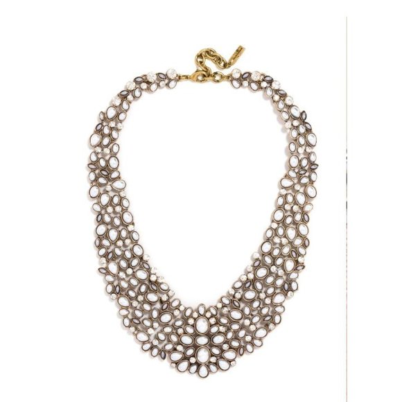 Nordstrom BaubleBar 'Kew' Crystal Collar Statement Necklace - Picture 2 of 5